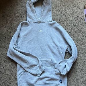 Vintage Grey Adidas Hoodie